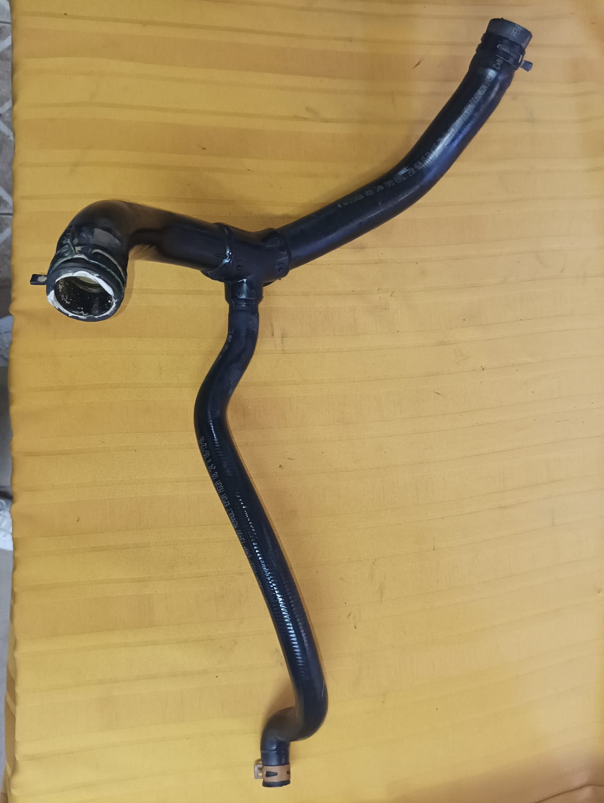 Manguera superior de agua para radiador de renault clio 2007