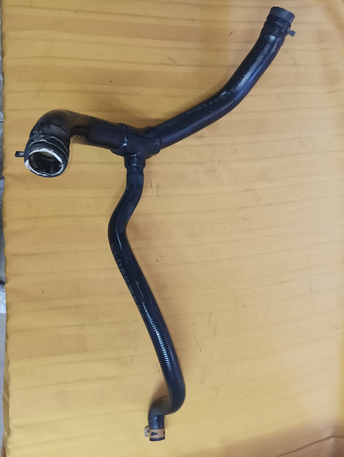 Manguera superior de agua para radiador de renault clio 2007