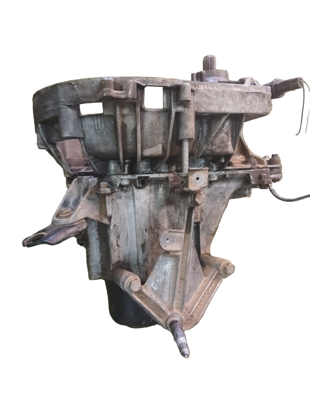 Caja de cambio mecánica original para Renault Clio 2007 1.6 16 válvulas sedán