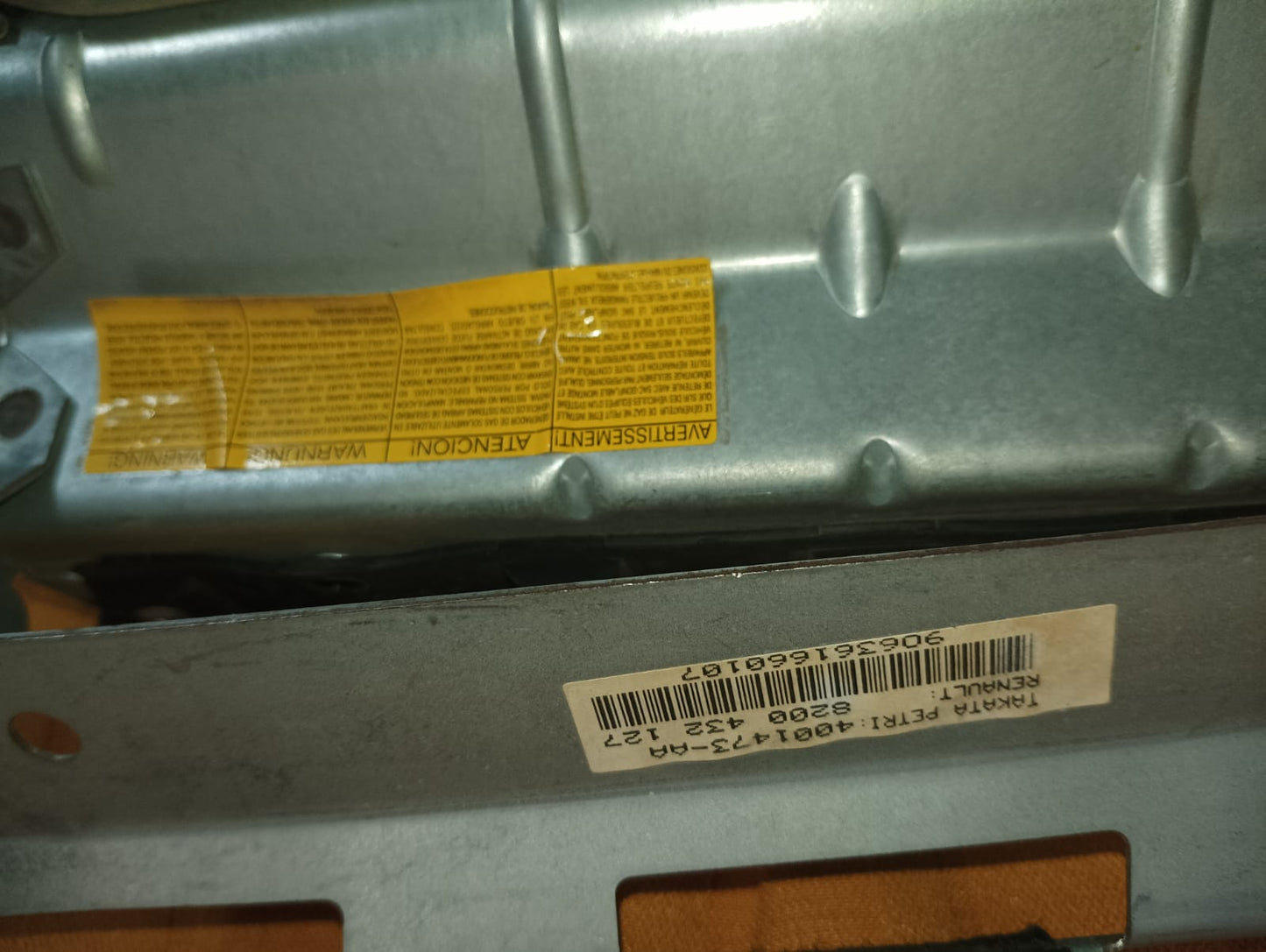 Airbag copiloto de renault clio 2007