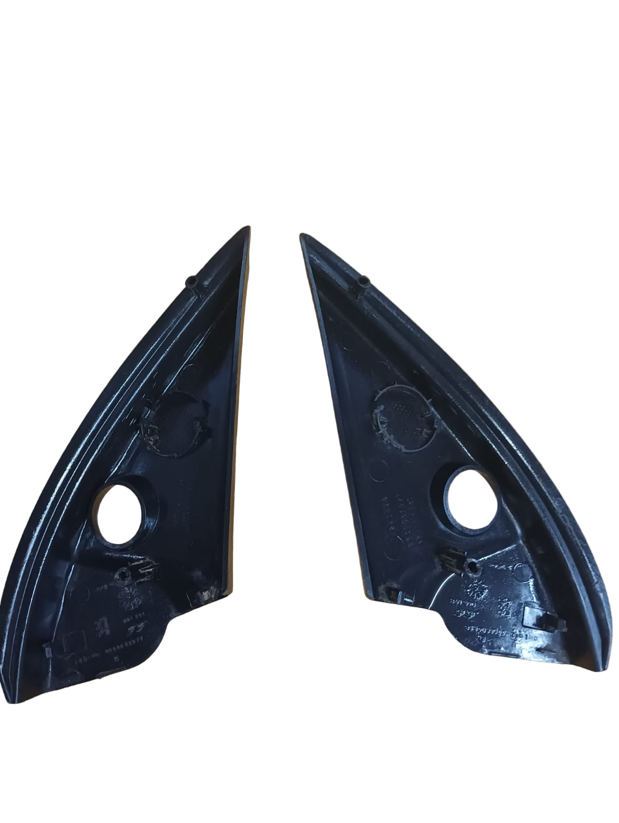 Tapas interiores de espejo manual de Peugeot 206