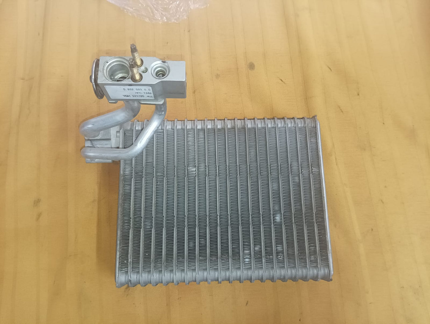 Evaporador de Peugeot 206 sistema de aire acondicionado