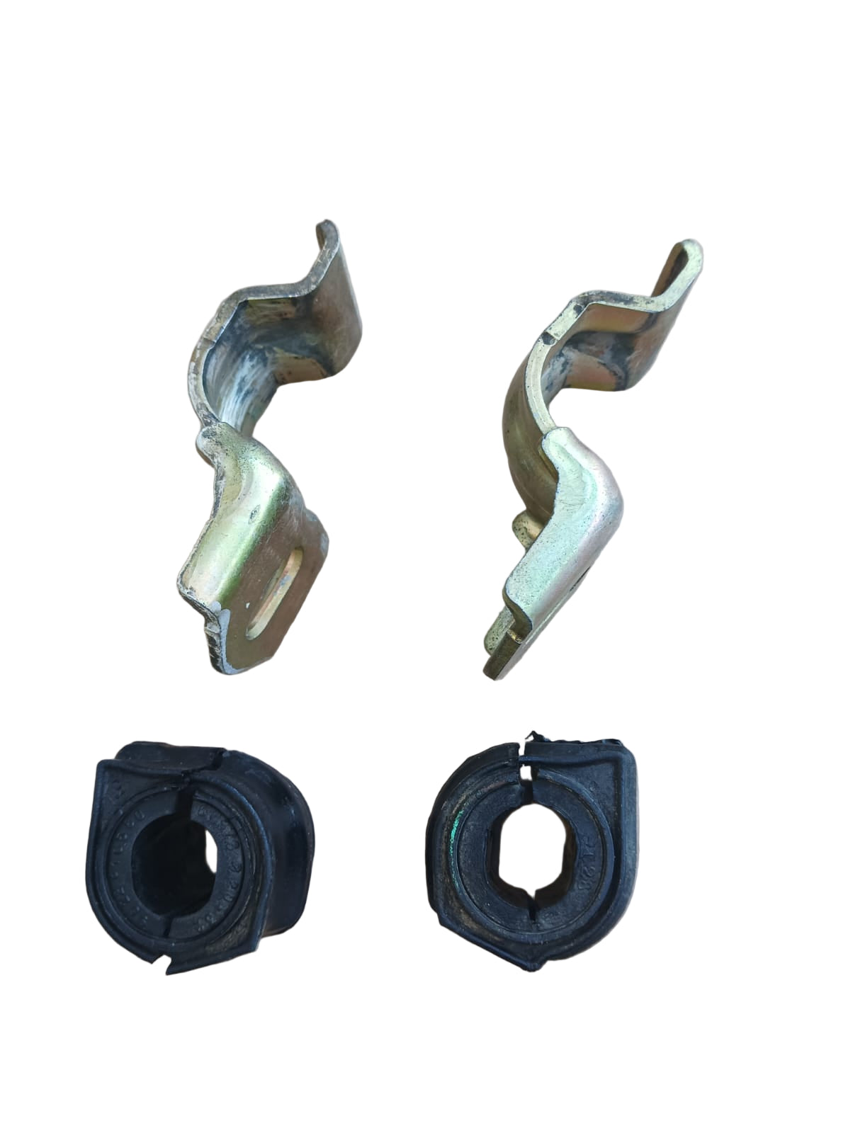 Bujes y abrazaderas delanteras  de barra estabilizadora de Peugeot 206 1.6 16V
