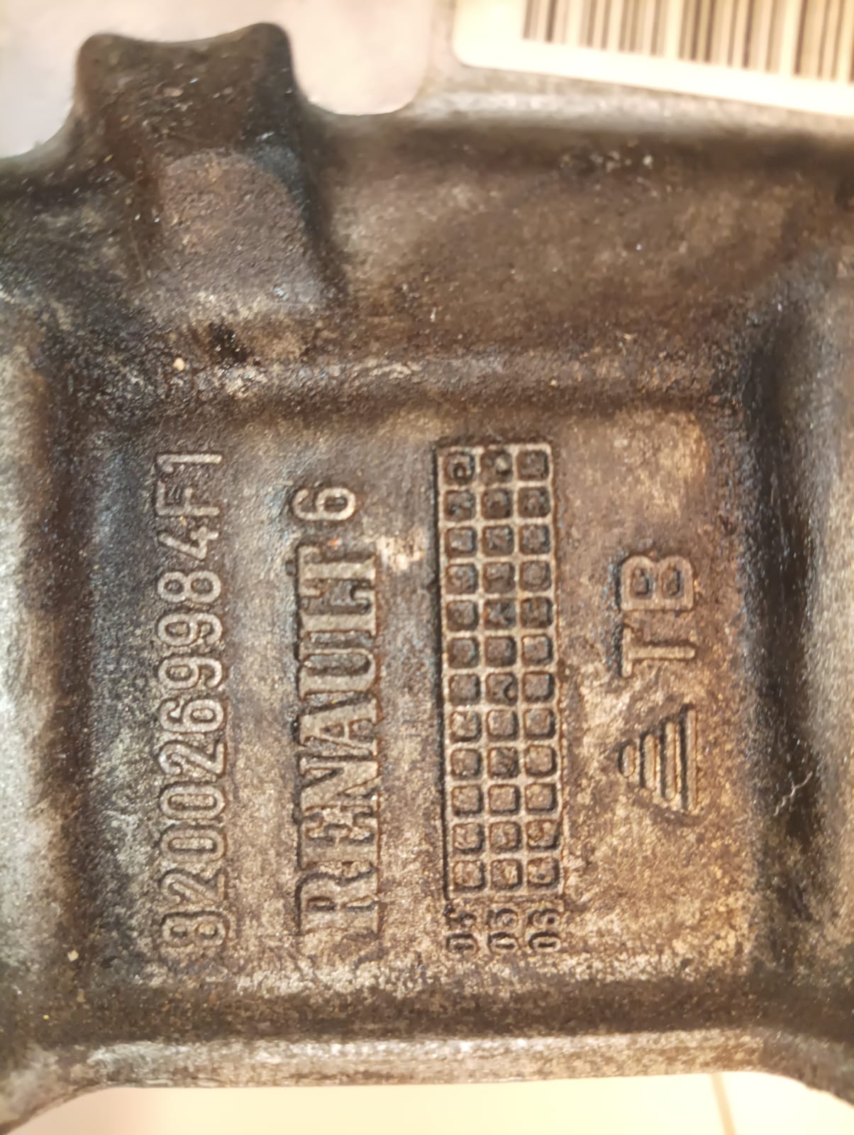 Tapa de valvulas de Renault Clio  1.6 2007  16 valvulas sedan