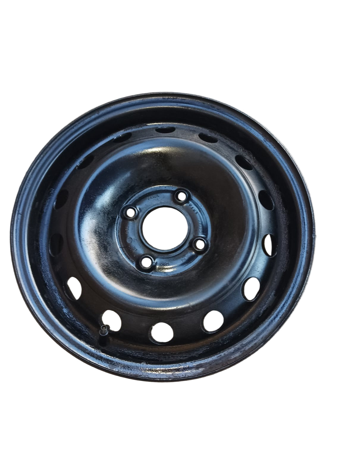 LLanta o  aro 14 4 x 108  del Peugeot 206 2006 es la llanta metálica original