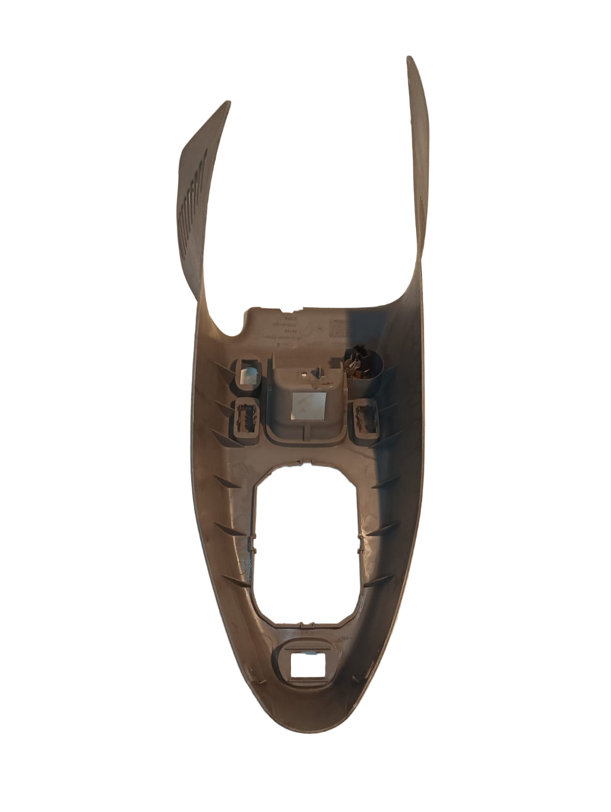 Cubre selectora o moldura  embellecedor de la consola central de Renault Clio 2007 sedan