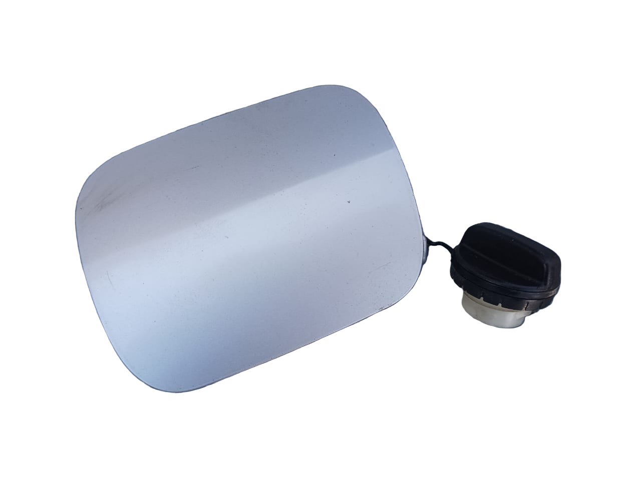 Tapas de bencina interior y exterior del Toyota Corolla 2010 sedán